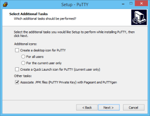 Install PuTTy