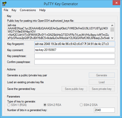 putty for mac connect ssh key